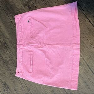 Vineyard Vines Pink Skirt with Logo Accent